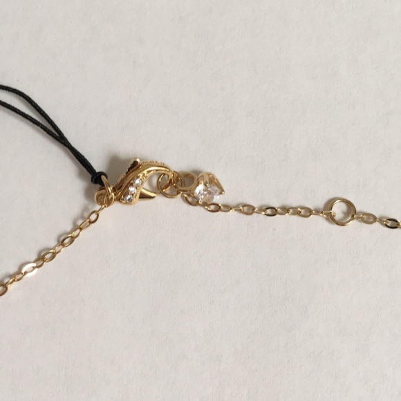 NADRI 18K Gold Plated Brass CZ Necklace - Picture 6 of 8